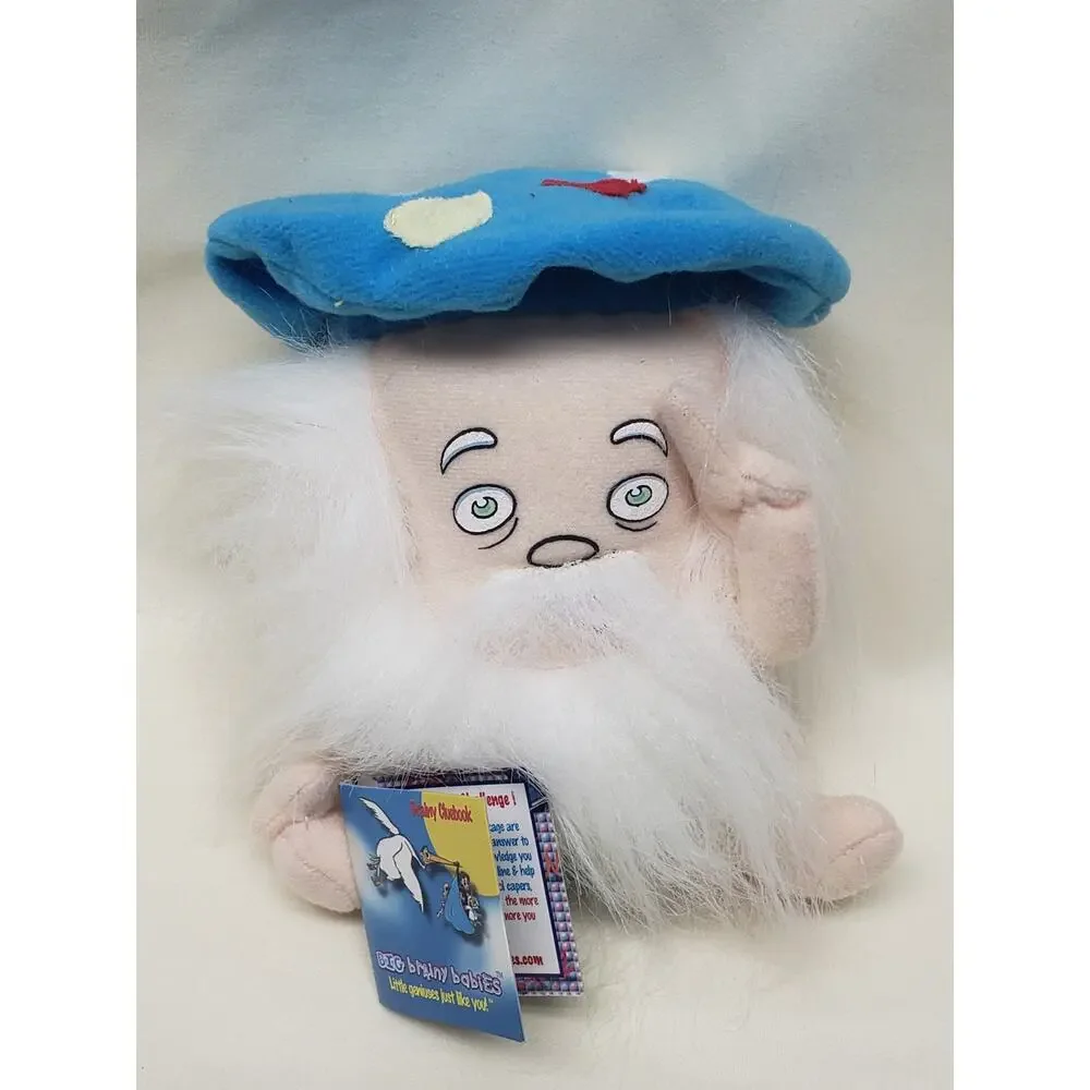 Big Brainy Babies Leonardo Da Vinci Stuffed Plush